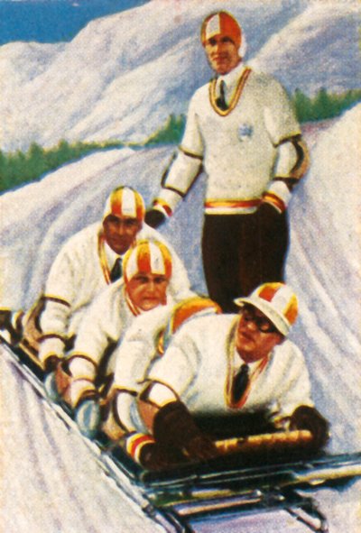 Deutschland II, deutsches Bobteam von Unbekannt