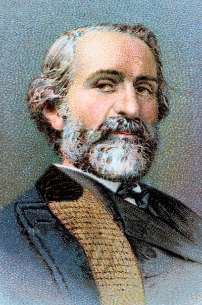 Giuseppe Verdi, italienischer Komponist des 19. Jahrhunderts, 1914 von Unbekannt