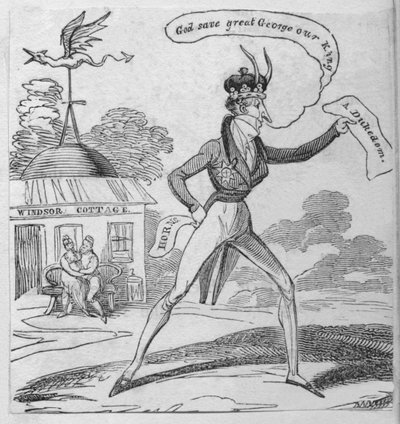 Gott schütze unseren großen König Georg, ca. 1820 von Unbekannt