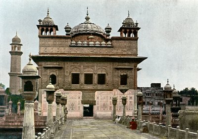 Goldener Tempel, Amritsar, Punjab, Indien, ca. 1890 von Unbekannt