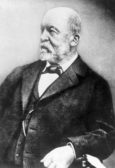 Gottlieb Daimler, deutscher Maschinenbauingenieur (spätes 19. Jahrhundert) von Unbekannt