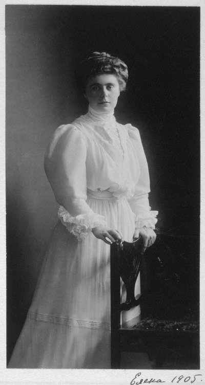 Großherzogin Elena Wladimirowna von Russland, 1905 von Unbekannt