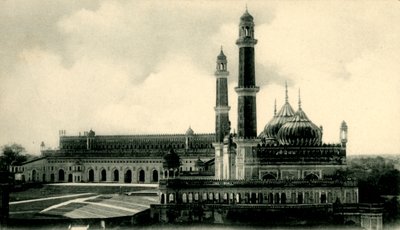 Große Emambara & Moschee, Lucknow von Unbekannt