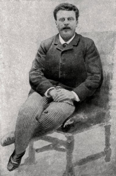 Guy de Maupassant, französischer Autor von Unbekannt