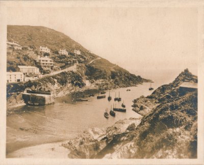 Hafeneinfahrt - Polperro, 1927 von Unbekannt