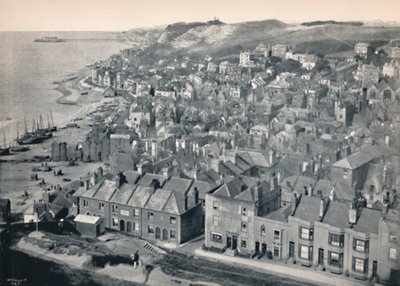 Hastings - Vom East Hill, 1895 von Unbekannt