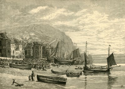 Hastings: Das Fischerviertel, 1898 von Unbekannt