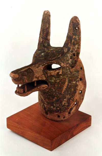 Kopf des Anubis, 13.-12. Jahrhundert v. Chr. von Unbekannt