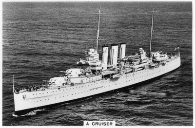 Schwerer Kreuzer HMS Devonshire von Unbekannt