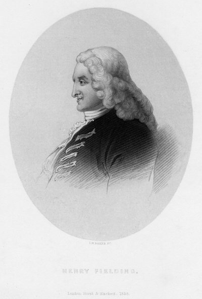 Henry Fielding, 19. Jahrhundert von Unbekannt