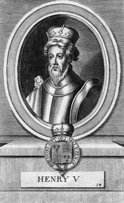 Heinrich V., König von England von Unbekannt