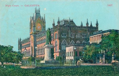 Oberster Gerichtshof, Kalkutta, um 1906 von Unbekannt