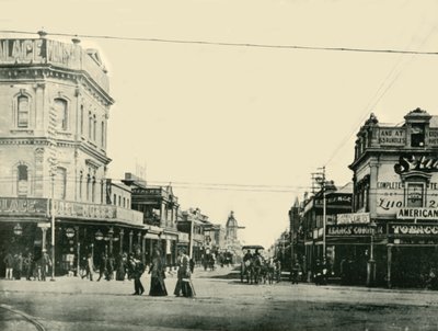 Hindley Street, Adelaide, 1901 von Unbekannt
