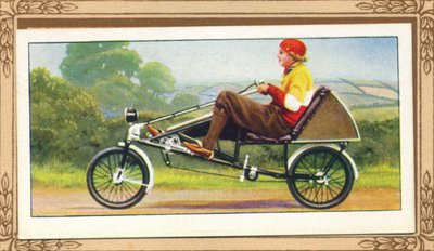 Horizontales Fahrrad, 1939 von Unbekannt