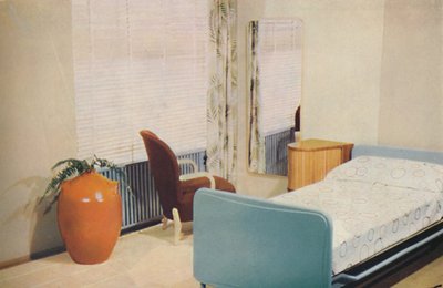 Hotelzimmer, 1940 von Unbekannt
