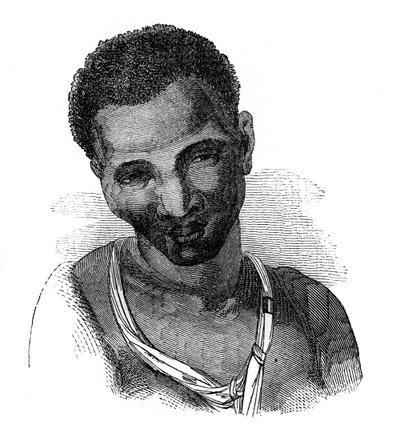 Hottentottenfrau, 1848 von Unbekannt