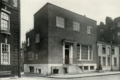 Haus in der Weymouth Street, London, 1937 von Unbekannt