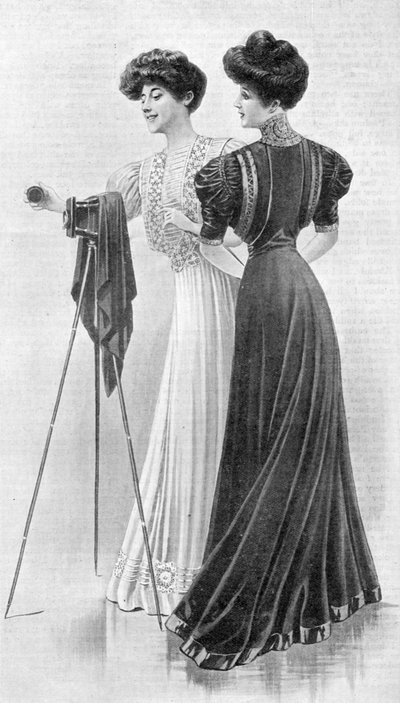 Wie ein Mädchen sich kleiden sollte, 1907 von Unbekannt