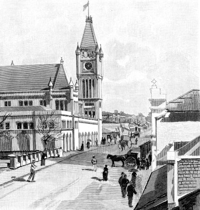 Howick Street, Perth, Australien, 1886 von Unbekannt