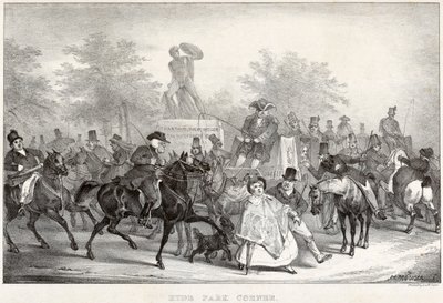 Hyde Park Corner, 1825 von Unbekannt