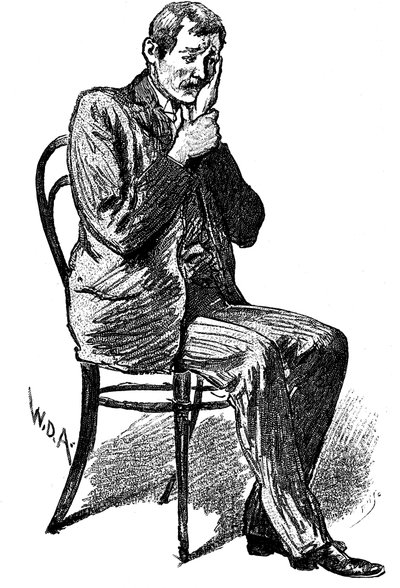Hypnose-Subjekt leidet unter imaginärem Zahnschmerz, 1891 von Unbekannt