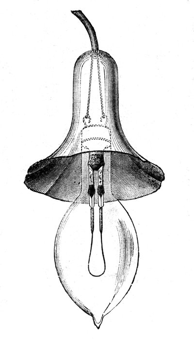 Glühlampenfadenlampe, Glühlampe, von Lane-Fox von Unbekannt