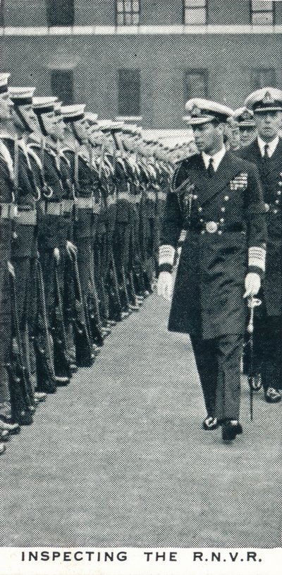 Inspektion der RNVR, 1936-1937 von Unbekannt
