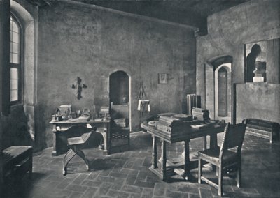 Innenraum, Palazzo Davanzati, 1928 von Unbekannt