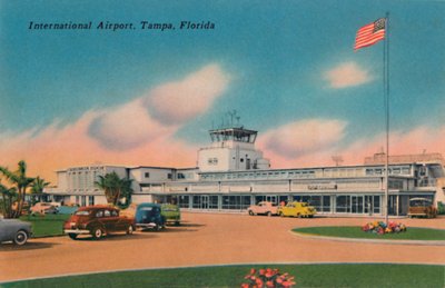 Internationaler Flughafen, Tampa, Florida, 1940er Jahre von Unbekannt