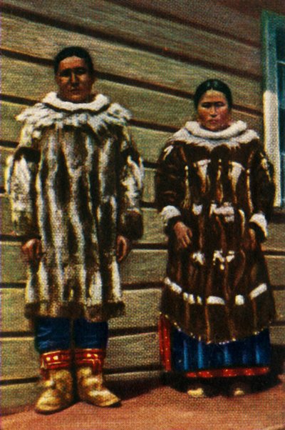 Inuit aus Alaska, nördliche USA, um 1928 von Unbekannt