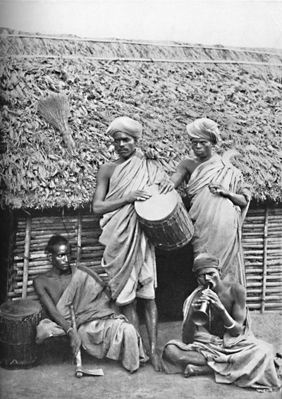 Irula-Männer, Indien, 1902 von Unbekannt