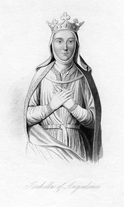 Isabella von Angoulême von Unbekannt