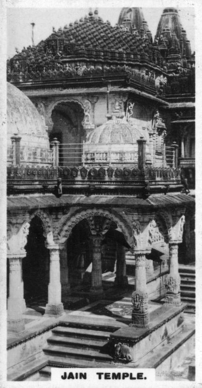 Jain-Tempel, Ahmedabad, Indien, um 1925 von Unbekannt