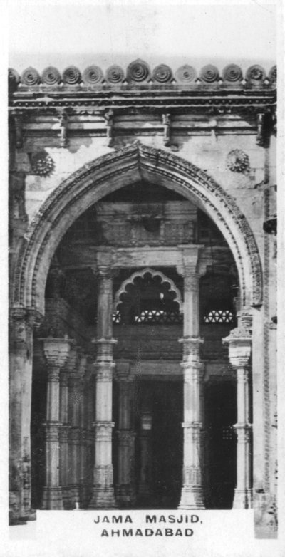 Jama Masjid, Ahmadabad, Gujarat, Indien, ca. 1925 von Unbekannt