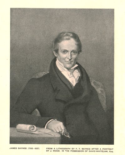 James Baynes 1766-1837 von Unbekannt
