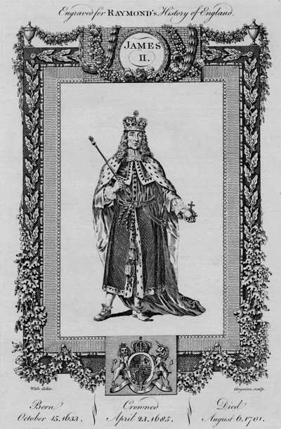 James II, um 1787 von Unbekannt