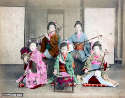 Japanische Musiker von Unbekannt