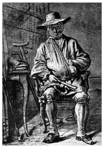 Jean-Simeon Chardin, französischer Künstler von Unbekannt
