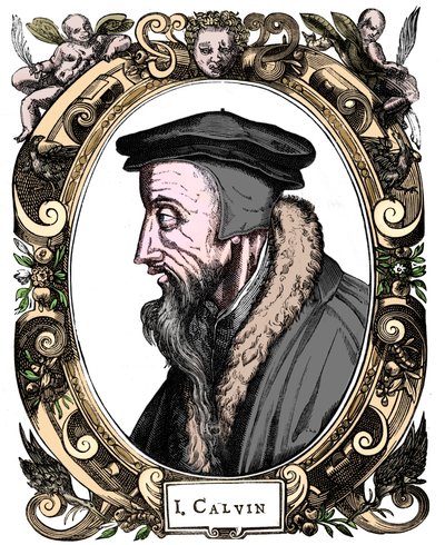 Jean Calvin, französischer Theologe von Unbekannt
