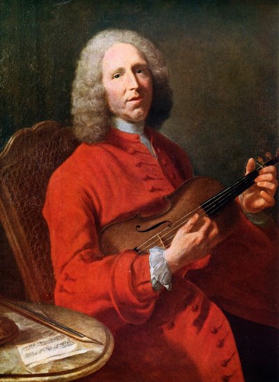 Jean Philippe Rameau 1683-1764, französischer Komponist von Unbekannt