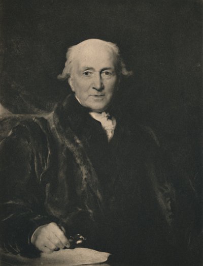 John Julius Angerstein 1735-1823, frühes 19. Jahrhundert, 1928 von Unbekannt
