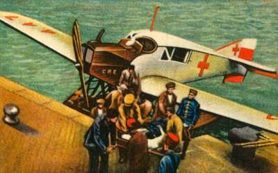 Junkers F 13w Sanitätsflugzeug, um 1919 von Unbekannt