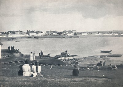 Kilkee - Blick über die Bucht, 1895 von Unbekannt