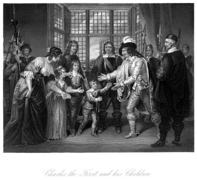 König Karl I. 1600-1649 und seine Kinder von Unbekannt