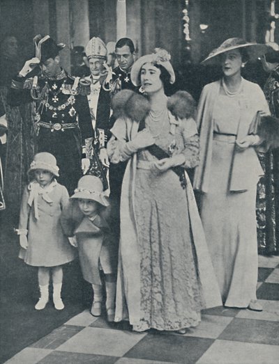 Silbernes Jubiläum von König Georg V., 1935, 1937 von Unbekannt