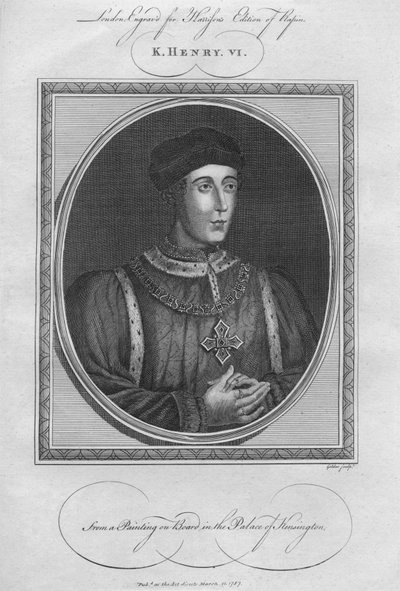 König Heinrich VI, 1787 von Unbekannt