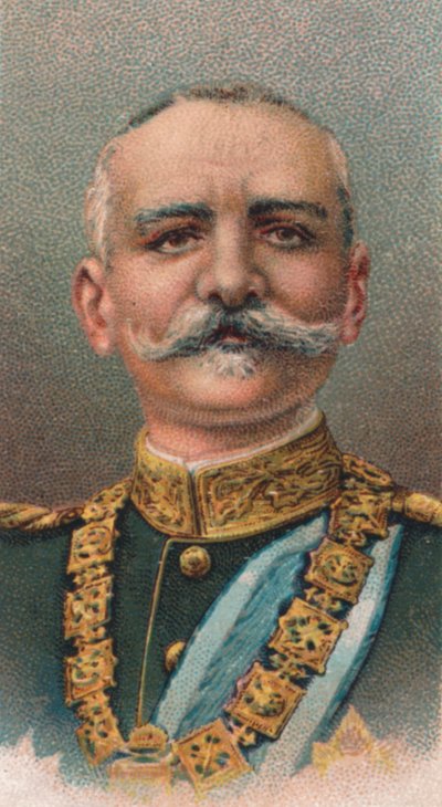 König Peter I. 1844-1921 von Serbien, 1917 von Unbekannt