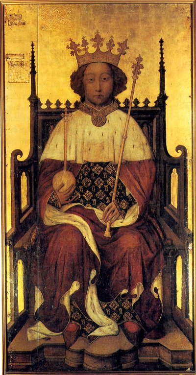 König Richard II. von England, um 1390 von Unbekannt