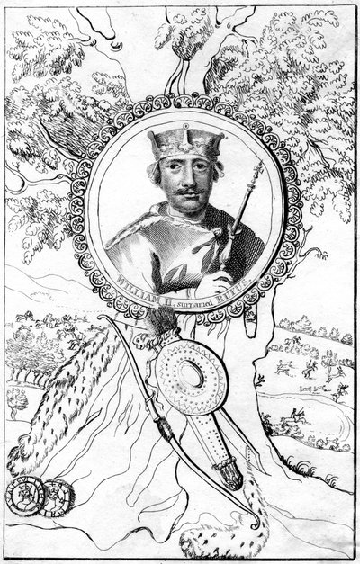 König Wilhelm II. von England von Unbekannt