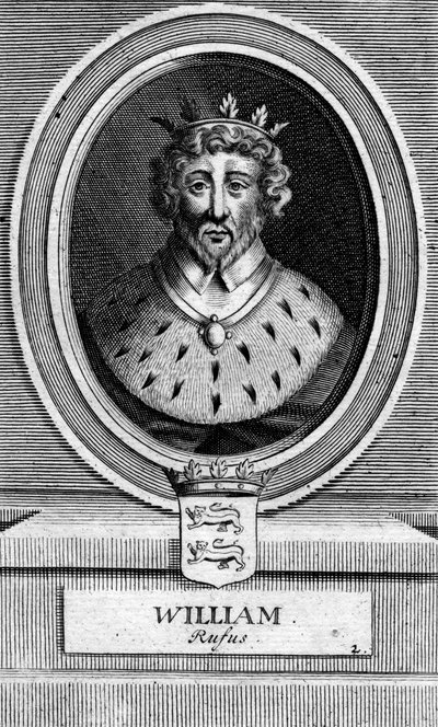 König Wilhelm II. von England von Unbekannt